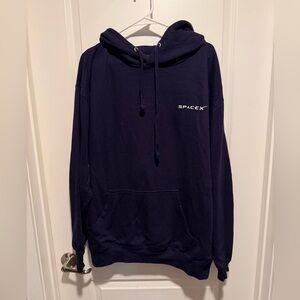 SPACEX Navy Blue Hoodie